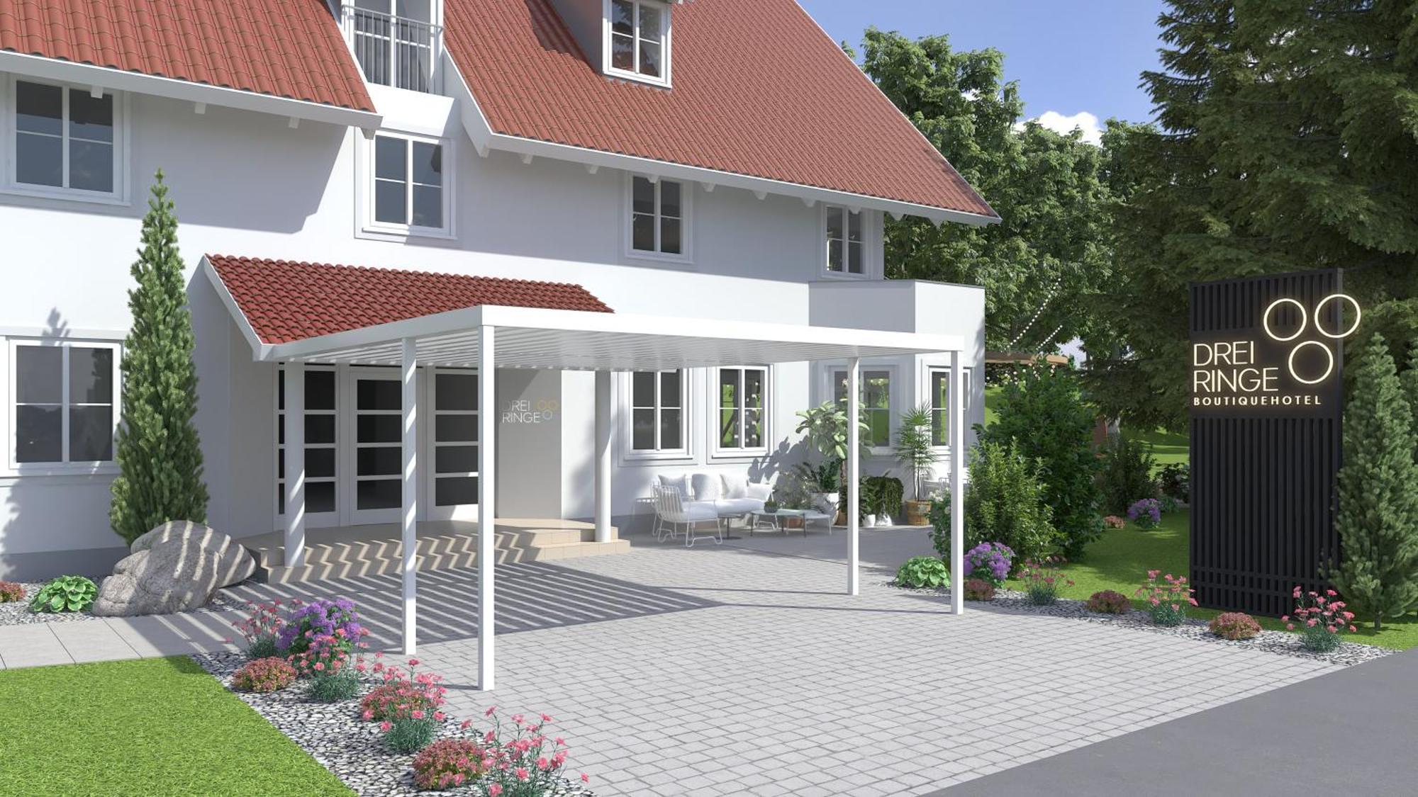 Boutiquehotel Drei Ringe Schwoerstadt - Rheinfelden Exteriör bild